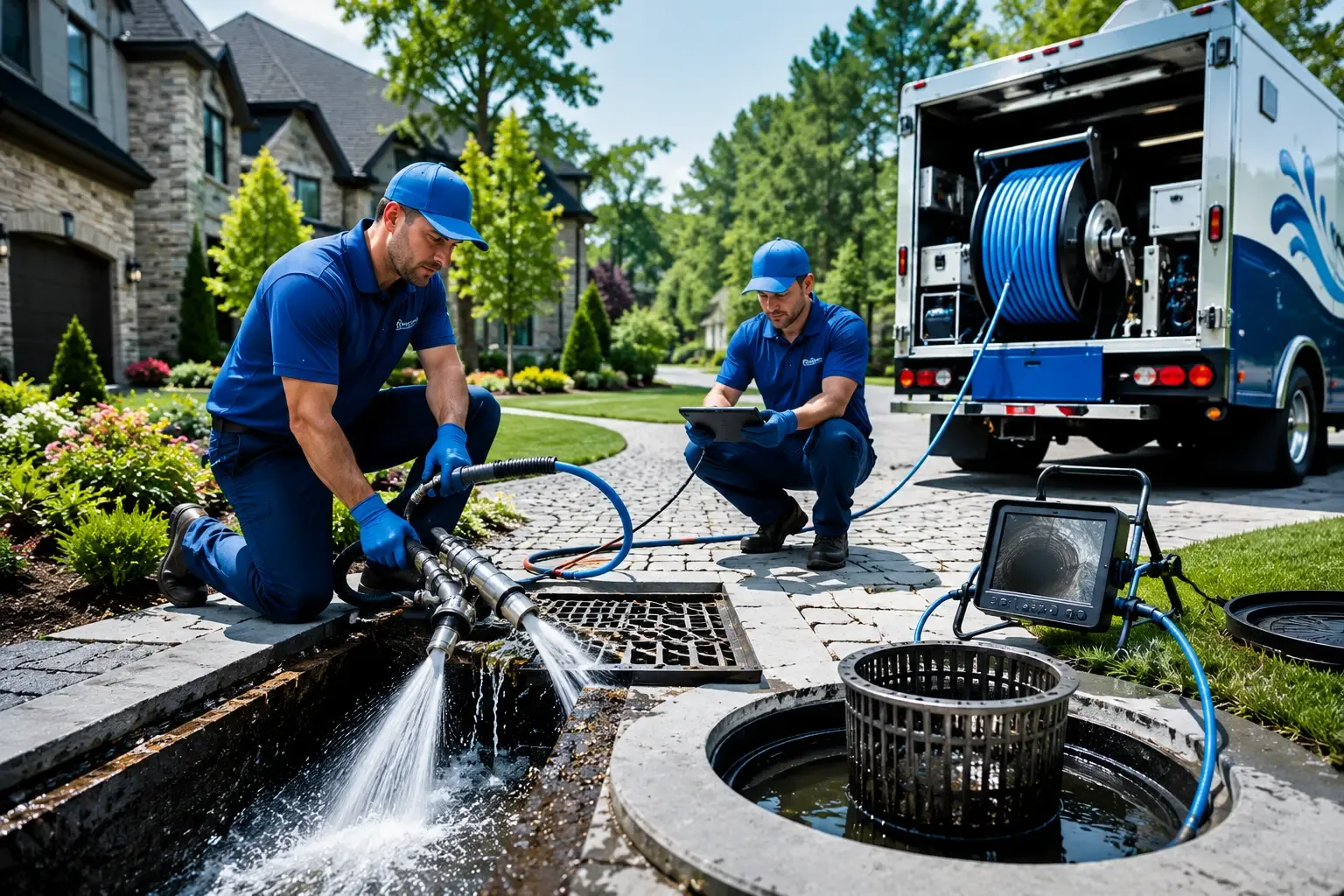 Local outdoor drain cleaning professionals in Danbury, TX