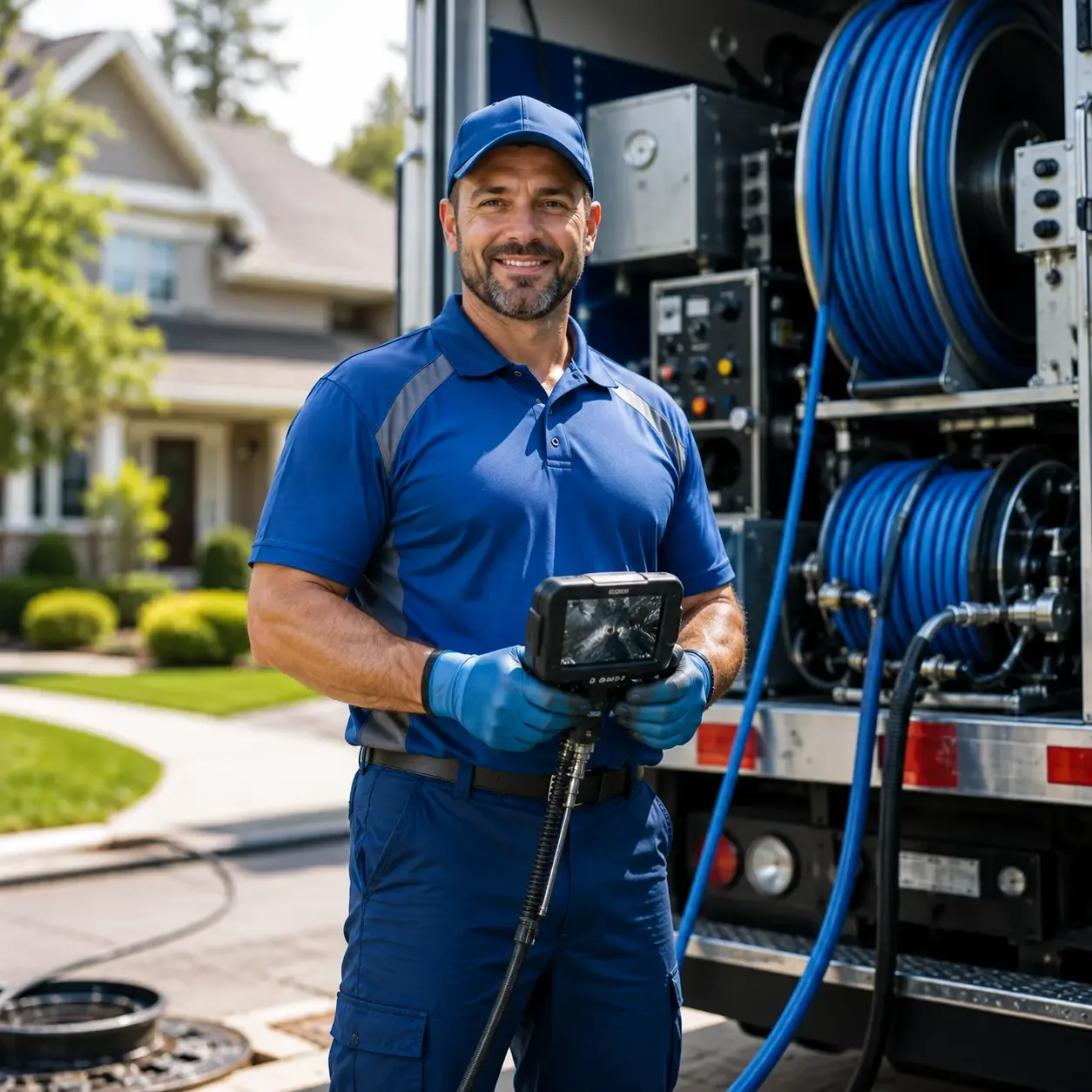 Local outdoor drain cleaning specialists in Danbury, TX
